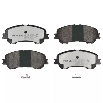 Jeu de 4 plaquettes de frein avant MEYLE OEM D1M604BA0A