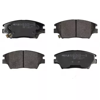 Jeu de 4 plaquettes de frein avant MEYLE OEM 48130350C0