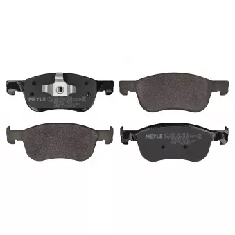 Jeu de 4 plaquettes de frein avant MEYLE OEM KTK1BC2K021AB