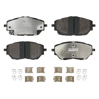 Jeu de 4 plaquettes de frein avant MEYLE OEM 04465F4020