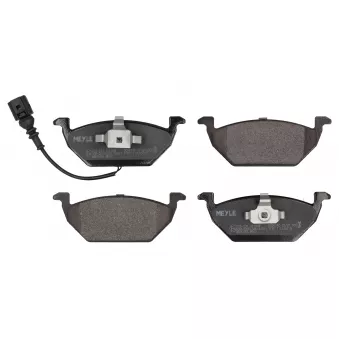 Jeu de 4 plaquettes de frein avant MEYLE OEM l1j0698151d