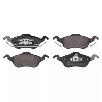 Jeu de 4 plaquettes de frein avant MEYLE OEM 98AX2K021AE