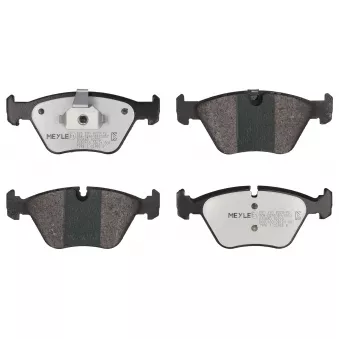Jeu de 4 plaquettes de frein avant MEYLE OEM 3404362