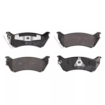 Jeu de 4 plaquettes de frein arrière MEYLE OEM A1634200120