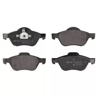 Jeu de 4 plaquettes de frein avant MEYLE OEM 7701206598