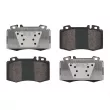 MEYLE 025 232 7117/PD - Jeu de 4 plaquettes de frein avant