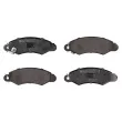 Jeu de 4 plaquettes de frein avant MEYLE [025 232 9614/W]