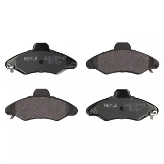 Jeu de 4 plaquettes de frein avant MEYLE OEM 96AB2K021AB