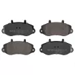 MEYLE 025 233 0218 - Jeu de 4 plaquettes de frein avant