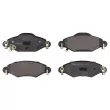 MEYLE 025 233 4017/W - Jeu de 4 plaquettes de frein avant