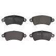 MEYLE 025 233 9617 - Jeu de 4 plaquettes de frein avant