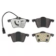 MEYLE 025 234 1819/PD - Jeu de 4 plaquettes de frein avant