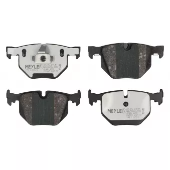 Jeu de 4 plaquettes de frein arrière MEYLE OEM 34216753850