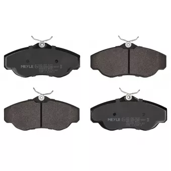 MEYLE 025 234 5219 - Jeu de 4 plaquettes de frein avant
