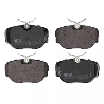 Jeu de 4 plaquettes de frein arrière MEYLE OEM SFP100470