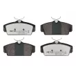 MEYLE 025 234 6316/PD - Jeu de 4 plaquettes de frein avant