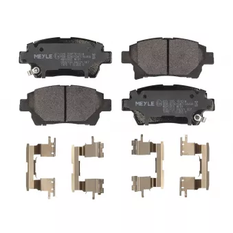 Jeu de 4 plaquettes de frein avant MEYLE OEM 0446574020