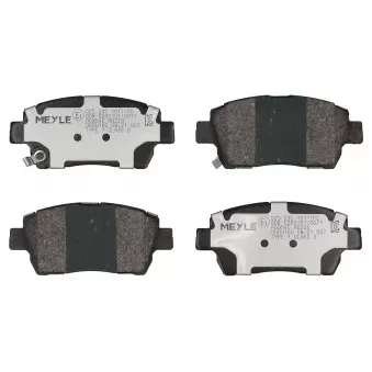 Jeu de 4 plaquettes de frein avant MEYLE OEM 0446552010