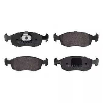 Jeu de 4 plaquettes de frein avant MEYLE OEM 71738152