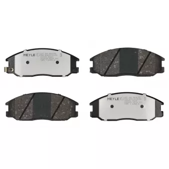 Jeu de 4 plaquettes de frein avant MEYLE OEM 581014AA26