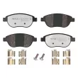MEYLE 025 236 0019/PD - Jeu de 4 plaquettes de frein avant