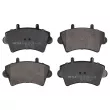 MEYLE 025 236 1318 - Jeu de 4 plaquettes de frein avant