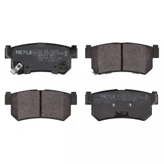Jeu de 4 plaquettes de frein avant MEYLE OEM 4841308050