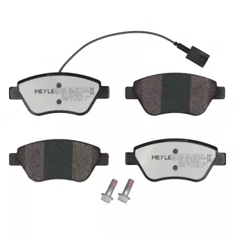 Jeu de 4 plaquettes de frein avant MEYLE OEM 71770098