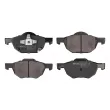 MEYLE 025 237 2017/W - Jeu de 4 plaquettes de frein avant