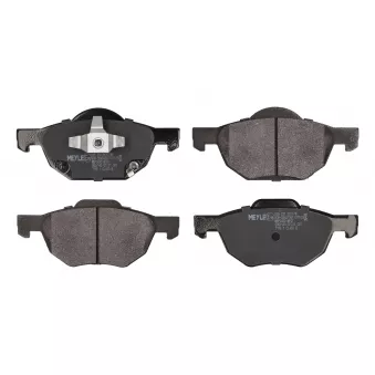 Jeu de 4 plaquettes de frein avant MEYLE OEM 45022SEAE01