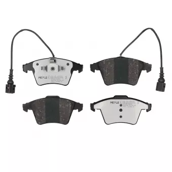 Jeu de 4 plaquettes de frein avant MEYLE OEM 7L6698151B