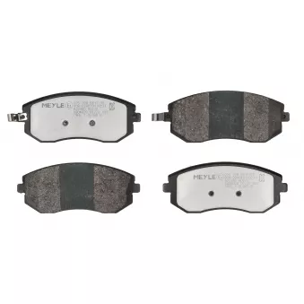 Jeu de 4 plaquettes de frein avant MEYLE OEM 26296SC020