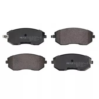 Jeu de 4 plaquettes de frein avant MEYLE OEM 26296SC020