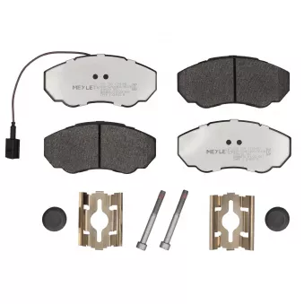 Jeu de 4 plaquettes de frein avant MEYLE OEM 425243