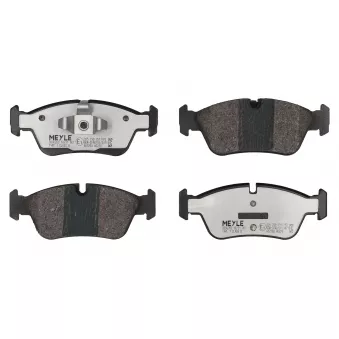 Jeu de 4 plaquettes de frein avant MEYLE OEM 34116769951