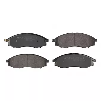 Jeu de 4 plaquettes de frein avant MEYLE OEM 410607Z025