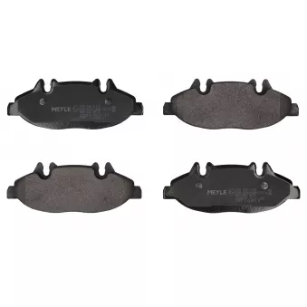 Jeu de 4 plaquettes de frein avant MEYLE OEM A6394200100