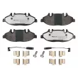 MEYLE 025 240 0720/PD - Jeu de 4 plaquettes de frein avant