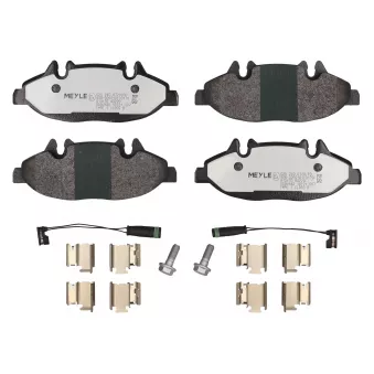 Jeu de 4 plaquettes de frein avant MEYLE OEM A6394200100