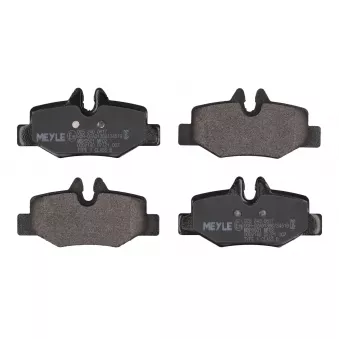 Jeu de 4 plaquettes de frein arrière MEYLE OEM 0064204420