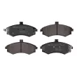 MEYLE 025 240 3117/W - Jeu de 4 plaquettes de frein avant