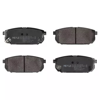 Jeu de 4 plaquettes de frein arrière MEYLE OEM 583023ED01