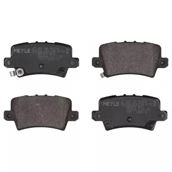 Jeu de 4 plaquettes de frein arrière MEYLE OEM 43022SMGE02