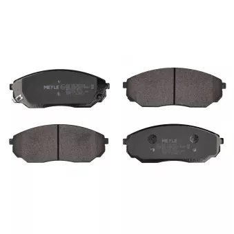 Jeu de 4 plaquettes de frein avant MEYLE OEM 581013EE01