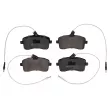 MEYLE 025 241 3418/W - Jeu de 4 plaquettes de frein avant