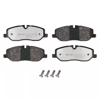 Jeu de 4 plaquettes de frein avant MEYLE OEM SFP500010