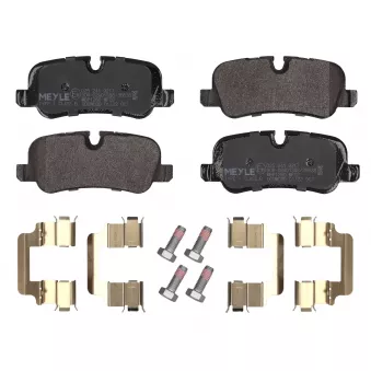 Jeu de 4 plaquettes de frein arrière MEYLE OEM SFP500021