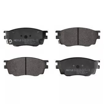 Jeu de 4 plaquettes de frein avant MEYLE OEM GJYA3323ZD