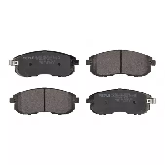 Jeu de 4 plaquettes de frein avant MEYLE OEM D10603ST0A