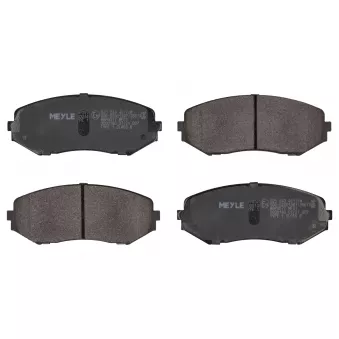 MEYLE 025 243 4617/W - Jeu de 4 plaquettes de frein avant